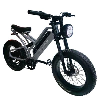 China Electronic Fat Tyres Electric Bike 20 Inch Fat Tire 500w Ebike 48v With Smart Type for sale