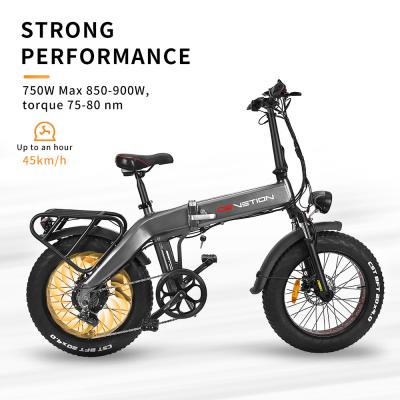 China Exercise Balance EU Warehouse High Power Foldable Electric Bike With Portable Battery for sale