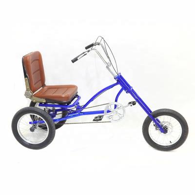 中国 フロントバックブレーキ 16 インチ アダルト・トライサイクルのトライサイクル アルミペダルとシングルスピード 販売のため