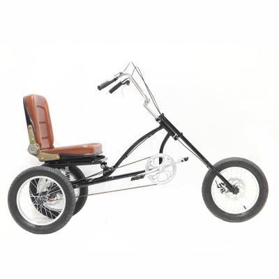 China Aluminum Rim Material 2022 Modern 3 Wheel Adults Tricycles Three Wheel Bicycles Trike for sale