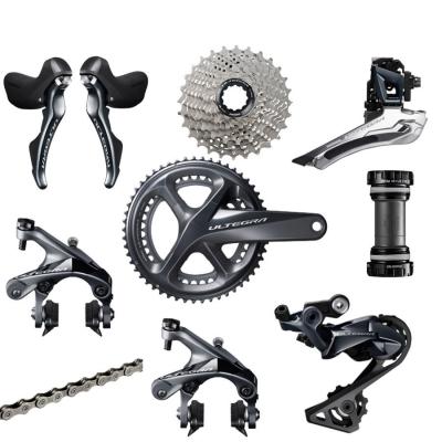 China Negro XMN R8000 Grupo ULTEGRA R8000 Derailleurs Bicicleta 50-34 52-36 53-39T en venta