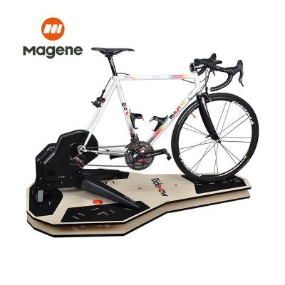 China PU Lederen Home Trainer Bike Indoor Rocking Board Fiets Training Plaat voor Tacx NEO Te koop