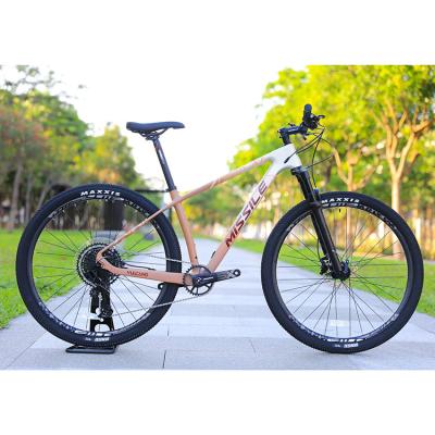 China Hydraulic Disc Brake Alloy Mountain Bike with 29 Inch Big Wheels and 160mm Brake Pad for sale