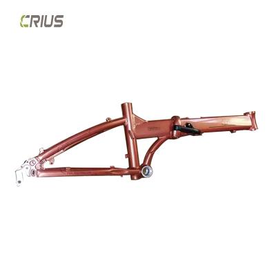 China personalizado Sí 2900g Crius Personalizado 20 pulgadas Cuadro de aluminio Plegable Bicicleta Cuadro de bicicleta en venta