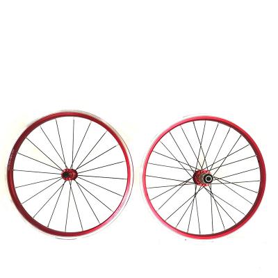 China Road Bicycles 16 Inch 18 Inch 20 Inch Bicycle Wheels V Brake Wheels Ultralight 1.2kg for sale