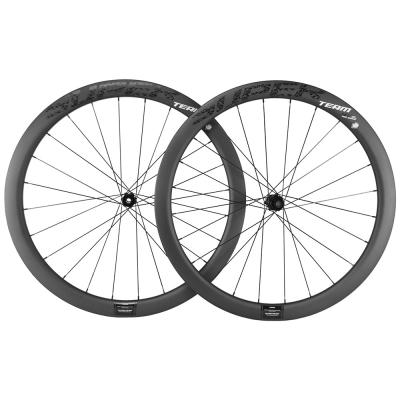 China V Brake Wheels Synergy 700C Super Light Carbon Wheels 50MM Tubeless DT 240s Hub Carbon Spoke Bicycle Wheelset for sale