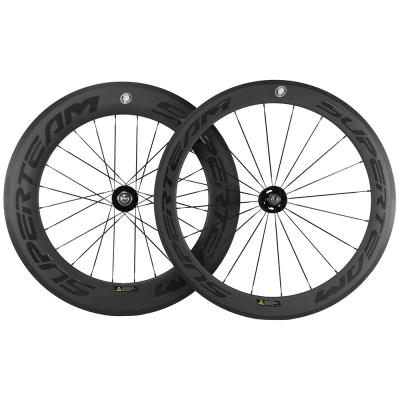 China Experience the Power of 700C Carbon Fiber Wheelset for Road Bicycles The Perfect Choice for sale