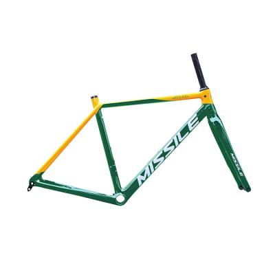 Cina 27.2mm Seggiolino di seggiolino missile Fibra di carbonio T700 Cornice di bicicletta stradale 1022g in vendita