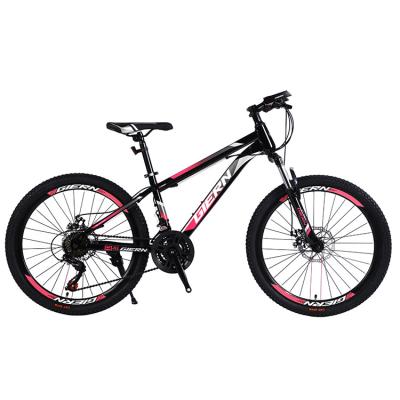 China 26 Inch Wheel Mountain Bikes For Adults Steel Frame And Rim Material Guaranteed for sale