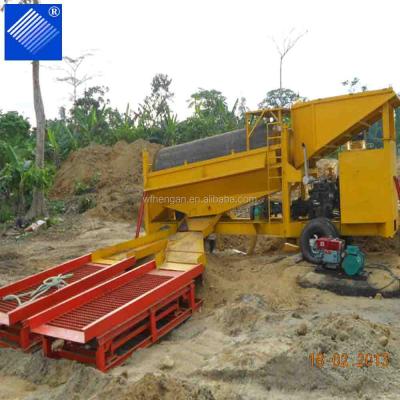 China Low Price China Gold Small Alluvial Clay Gold Ore Processing Plant For Sale for sale