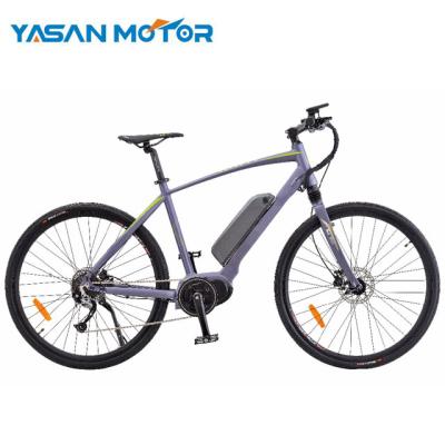 China Electric Bicycle Motor Aluminum Alloy 700C Mountain Bike Bafang Mid Drive Motor 36V 300W Moped for sale