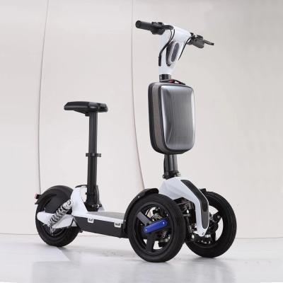 China 2020 new style folding 3 wheel electric mobility scooter with bosch 1.50-8 motor for sale