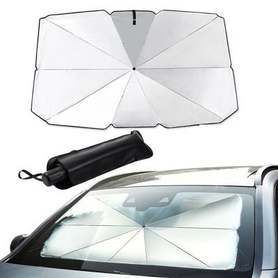 China Viable Hot Sale Front Window Sunshade Car Sunshade Umbrella Protector UV Covers Car Accessory for sale