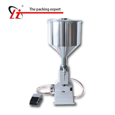 China Best Price Pneumatic Beverage Filler Machine 50ml Paste Filling Machine Shampoo Filler Pneumatic Lotion Cream Max Filler for sale