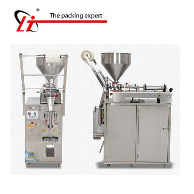 China Chemical Three Sides Liquid Sealing Filling And Packing Machine, Paste Packing And Sealing Machine, Cream, Sauce, Shampoo, Lotion, Honey for sale