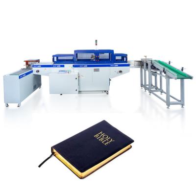 China HXCP factory notebook diary tape inserting machine colorful book block tape marker fixing automatic agenda diary making machine for sale