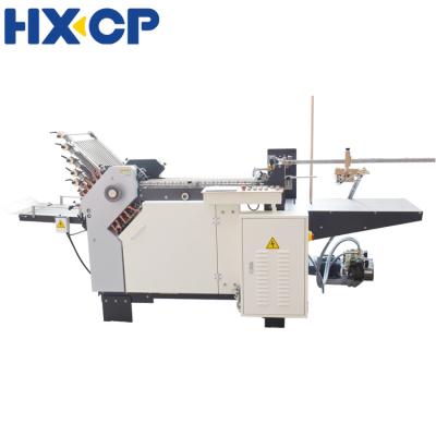 China Factory HXCP Automatic 10 Loop Head Booklet Booklet Sheet Folding Machine HXCP Automatic Head Paper Folding Machine for sale