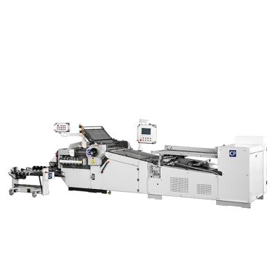 China HXCP Printing Machine High Output Round Continuous Feeder Paper Folding And Creasing Machine Folder Automatic Machine for sale