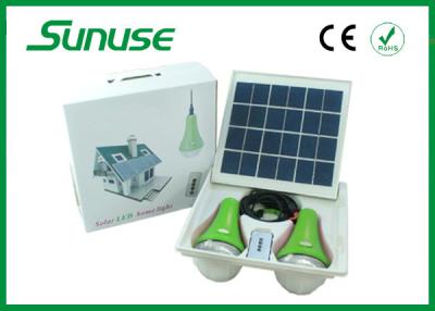 China Durable 9W household solar home lighting kit with Iphone 6 solar charger for sale