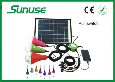 China indoor / outdoor 12W home solar lighting system with monocrystalline Solar panel for sale