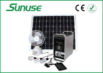 China 18.4V 100W terminam o sistema home das energias solares para o leitor de mp3/rádio à venda