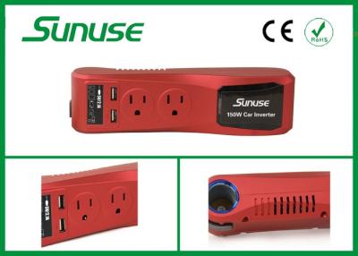 中国 スマートな USB 港のセリウム/ROHS が付いている AC 230V 車の充電器力インバーターへの 150W DC 12V 販売のため