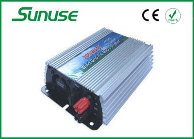 China High Effeciency 200 Watt Grid Tie Power Inverter , 15V-30V Wind Power Inverter for sale