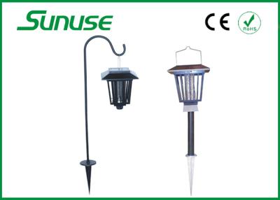 Chine Lumière solaire à haute tension rechargeable de tueur de moustique avec la lumière de deux pourpres LED à vendre