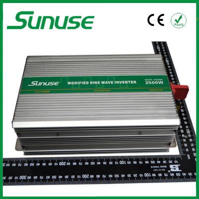 China batteriebetriebener geänderter Wellen-Inverter 12v 220v des Sinus-2500W für Haus/Büro zu verkaufen