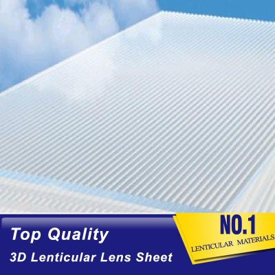 China Depth 3D 25 LPI lenticular sheet the best PS 3D lens materials sale -buy online lenticular lens sheet price in Armenia for sale