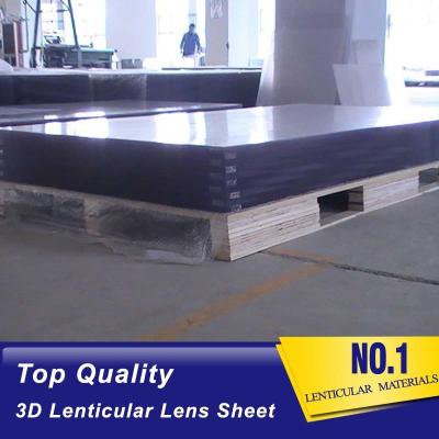 China lenticular sheet 25 lpi-plastic lenticular 25 lpi lens material-large size lenticular sheets for digital 3d printer for sale