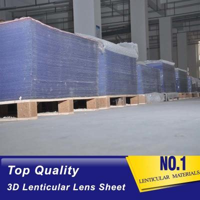 China PLASTIC LENTICULAR 25 lpi lenticular sheet plastic PS 3d lenticular lenses for uv flatbed printer and inkjet print for sale