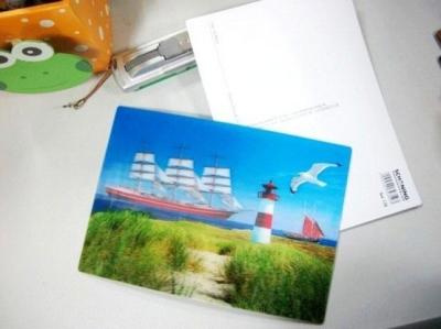 China PLASTIC LENTICULAR custom lenticular photo pp pet 3D lenticular printing glitter postcard lenticular printing cost for sale