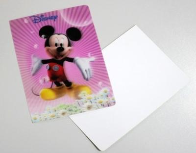 China Tarjetas de regalo lenticulares materiales de la lente 3D del producto plástico Flip Animation Lenticular Cards Printing de Australia en venta