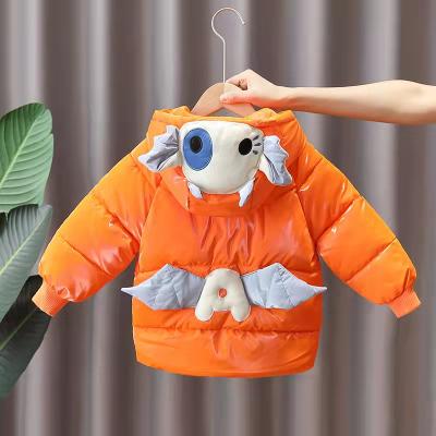 China Spandex/polyester boy's cotton-padded jacket, children's new style winter padded jacket, baby padded coat for sale