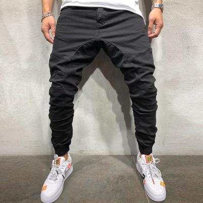 China Breathable Pants Hip Hop Zipper Sports Woven Mens Casual Pants Gaiters Fashion Mens Trousers for sale