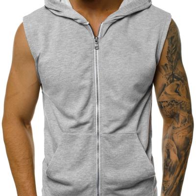 China Breathable Summer New Fashion Men's Sleeveless Sportswear Coats Cool Clothing for sale