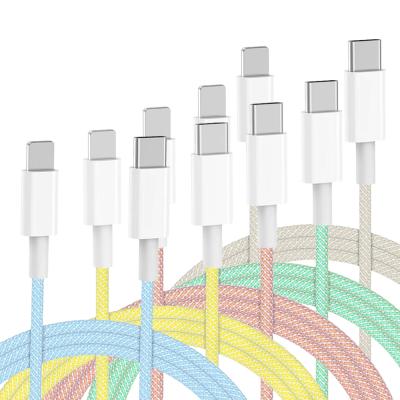 China Video Game Player Fast Charging Cable USB Cable Transfer Cable Colors Palladium 20w 18w 12w USB USB C To 8pin For Mobile Phone for sale