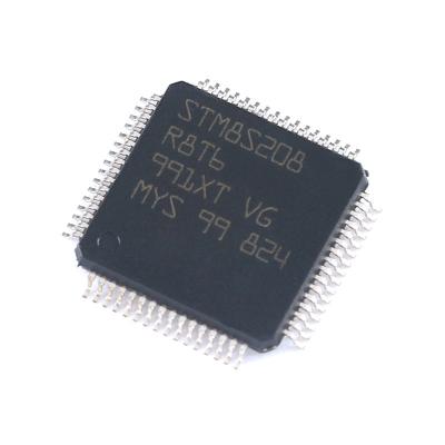 China STM8S208C8T6 LQFP-48 24MHz/64KB Flash / STM8S208C8T6 64KB 8-Bit Microcontroller-MCU (64K X 8) for sale