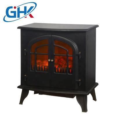 China Hotel Fireplace Heater Electric Fireplace Heater Free Standing Portable Heater for sale