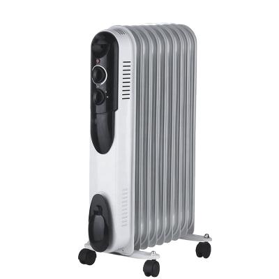 China 7fins 9fins 11fins Household Freestanding or Desktop Radiator Used Mica Panel Oil Filled Oil Heater for sale