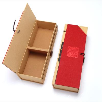 China Es-printing tea gift box printing service red paper gift box printing from China handmade supplier for sale