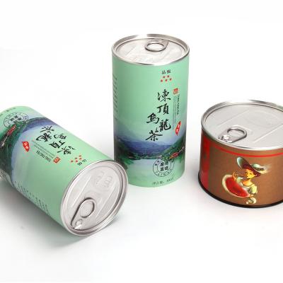 China High Quality Handmade Choosing Es-printing Cylindrical Tea Gift Box Paper Eco-friendly Printing Service for sale