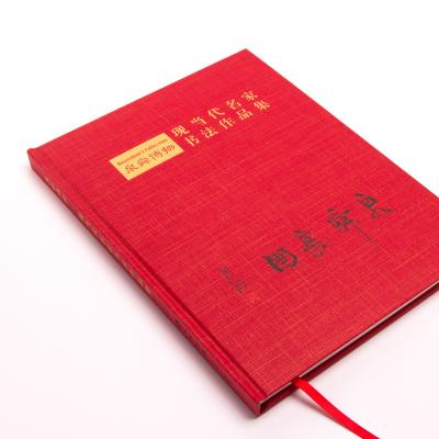 China Es-Printing China Manufacturer Red Book Cover Printing Service Paper Odorless Printing Service Business.office.gift .promotion.etc for sale