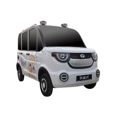 China Leather Dexterous Passenger Vehicle 4 Wheel Electric Manufacture 4 Wheel Car For Adults Vehicle for sale