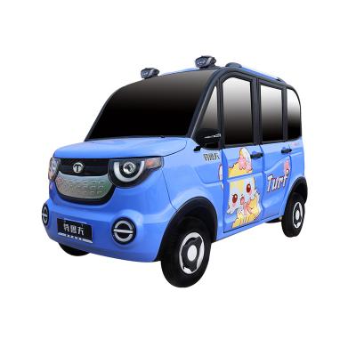 China Leather Smart Car-A3S Electric Passenger Vehicle Araba 4 Wheel Transport Vehicle for sale