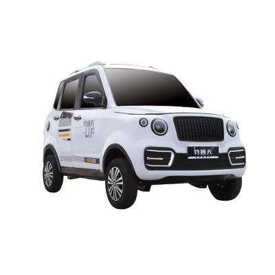 China Sightseeing Car Leather Battery Powered Electric Four-Wheel Vehicle for sale