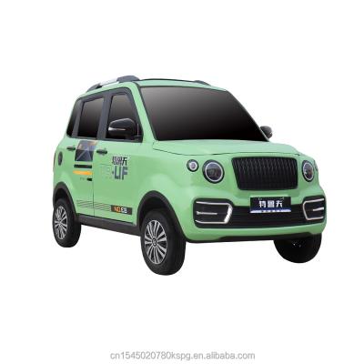 China Small Leather Car 4 E8 Wheels Front Axle EV Electric Vehicle Passenger Vehicle for sale