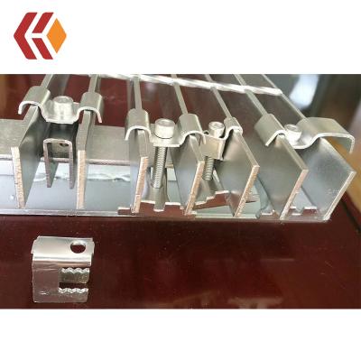 China Modern Galvanized Grating Repair Clamps | Steel Gathering Flanges | Repair staples for sale