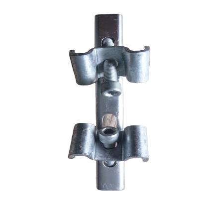 China Industrial Double Clamp Galvanized Steel Grating Clip for sale